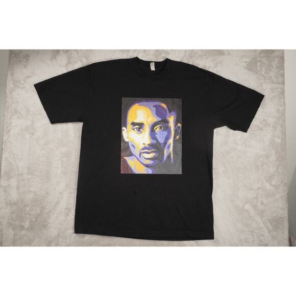 Kobe Bryant Pop Art Graphic T-Shirt – Los Angeles Apparel – Size L – Made in USA - Picture 1 of 5